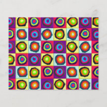 circles pattern flyer design