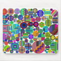 Circles Pattern Mousepad Customize Background by JKdesigns Circles Pattern Mousepad Customize Background