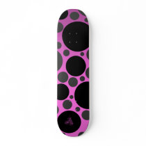 Circles (Pink & Black) skateboards