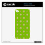 This iPhone skin can be CUSTOMIZED by YOU.Simply click on the "Customize It " button right below the products image. From there you will be able to add text, change the font, font color, move the text around and add images of your own Have fun creating your one of a kind product. Circles Pink/Green iPhone 4/4S Skin