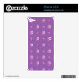 This iPhone skin can be CUSTOMIZED by YOU.Simply click on the "Customize It " button right below the products image. From there you will be able to add text, change the font, font color, move the text around and add images of your own Have fun creating your one of a kind product. Circles Pink/Purple iPhone 4/4S Skin