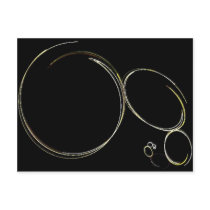 Circles Postcard