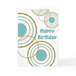 Circles Trio Birthday Card