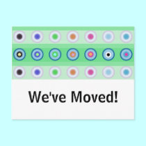 Circles - We've Moved! postcards