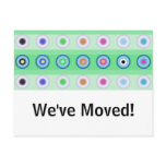 Circles - We've Moved! postcards