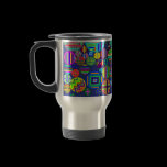 Circles with Colorful Patterns mugs