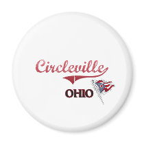 Circleville Ohio City Classic Fridge Magnet