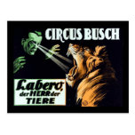 Circo Busch, Labero el Hypnotist tarjetas postales