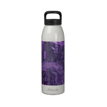 Circuit Board 1, Purple Drinking Bottle