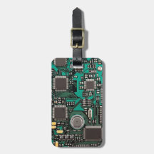 Circuit board bag tag