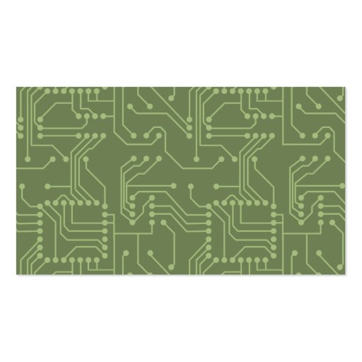 Circuit Board Business Card (back side)