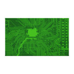 Circuit Board Canvas Print