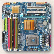 Circuit board coaster