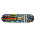 Circuit board custom skate board