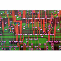 Circuit board design photo cut outs