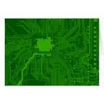Circuit Board Greeting Cards