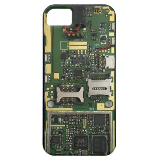 Circuit Board iPhone 5 Cover Zazzle