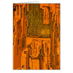 Circuit Board Pattern 5 cards