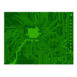 Circuit Board Postcard