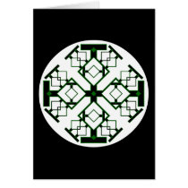 Circuit Medallion Greeting Card
