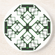 Circuit Medallion Drink Coasters