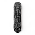 CircuitBoard (Grey/Black) Skateboard Deck skateboard