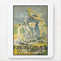 Circuito Motociclistico-1924 - distressed Mousepad