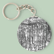 circuitry chain keychains