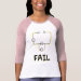Ladies 3/4 Sleeve Raglan (Fitted)