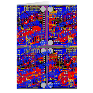 Circuitry Inside (Printed Circuit Board - PCB) Greeting Card
