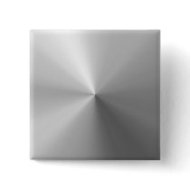 Circular Brushed Aluminum Textured Buttons