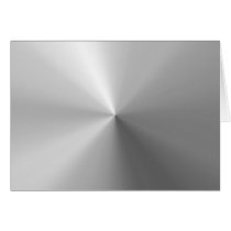 Circular Brushed Aluminum Textured Card