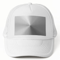 Circular Brushed Aluminum Textured Hats