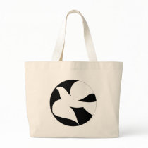 Circular Peace Dove bags