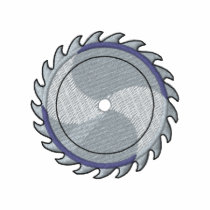 Circular Saw Blade embroidered shirts by ZazzleEmbroidery Circular Saw Blade embroidered shirts