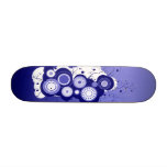 Circular Urban Cool Blue Skateboard Decks