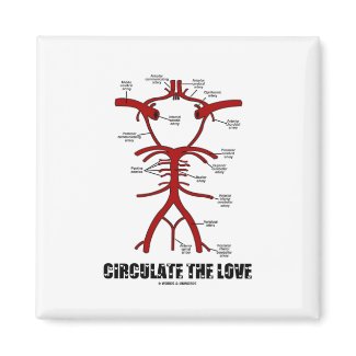 Circulate The Love (Circle Of Willis) magnet