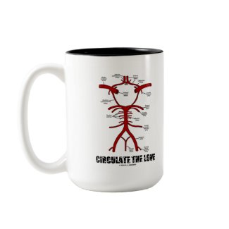 Circulate The Love (Circle Of Willis) mug
