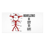 Circulation Is Key To Life (Circle Of Willis) Photo Card Template