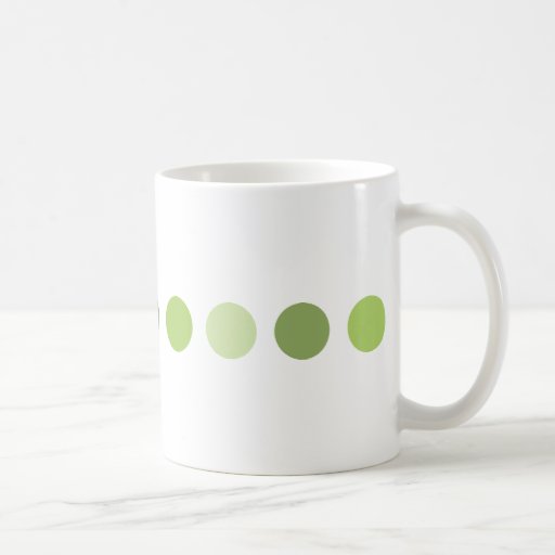 círculo-verde taza de café