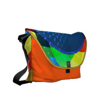 Círculos y gráfico de vector abstractos de las esf bolsas de mensajeria
