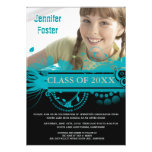Círculos y remolinos - la fiesta de graduación de  invitación