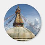 Circumambulating the Stupa Boudha Fridge Magnet