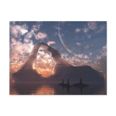 Circumpolar Postcard by digitalblasphemy