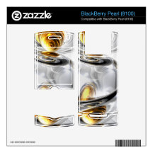 Circumvoluted Abstract Skin For BlackBerry