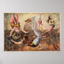 Circus-1890 - distressed print