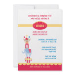Circus Animals Birthday Invitation