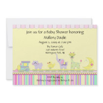 Circus Baby Train Baby Shower invitations by celebrateitinvites Circus Baby Train Baby Shower invitations
