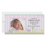 Circus Baby Train PHOTO Birth Announcement photo cards