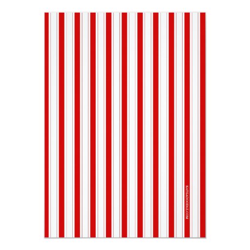 Circus Carnival Birthday Party Big Top  Invitation